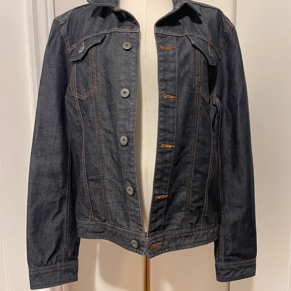 MEXX Denim Jacket, Contrast Stitching - Picture 1 of 8